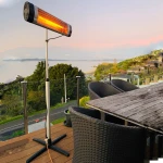 Stand Patio Infrared Heater with quartz tube