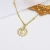 Import Sterling 925 silver rolo chain double layers link chains Elizabeth queen head coin Medallion  necklace from China