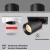 Import Stretchable Led Downlight 24W 15W 7W COB 110V 220V Recessed Double Heads Led Spotlight from China