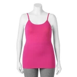 Stretchy Cotton seamless camisole top for women