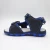 Import Summer black flat pu leather sports sandals children from China