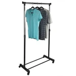 Sunbeam Garment Hanging Clothing Rack on Wheels