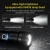 Import Super bright led flashlights torches work light lantern for camping hiking Rechargeable flashlight from China