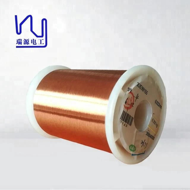 Super Quality Class 155 0.028mm AWG 49 Ultra Fine Enameled Copper Wire