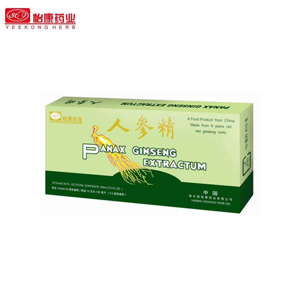 Super September health care product Panax ginseng extractum Korean red ginseng extract oral liquid for insomnia provide energy