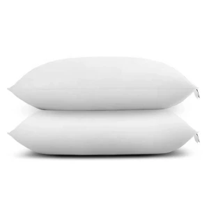 Super Soft Durability 100% Cotton Filling Hotel Comfort Feather Velvet Standard Down Bed Pillow Inner