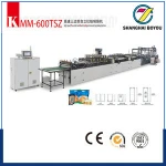 super supplier high efficiency high quality plastic pe film roll plastic bag making machine price