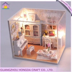 Supply to Toy store diy miniature fashion doll house wooden