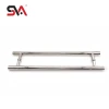 SVA-174K SS304 Size 550*450mm Bathroom H Double Sided Tempered Glass Door Pull Handle