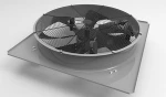 Sxjk AC Metal Axial Flow Fan with Internal Motor