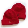 SXZZM-107 Wholesale Custom Bulk Waffle Knit Beanie Winter Fisherman Ribbed Winter Hat Cap