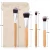Import Synthetic Hair 11PCS Cosmetic Makeup Brush Set with Bamboo Handle from China