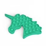 T 215 Hot Amazon unicorn silicone children toys parent-child interactive board game toys
