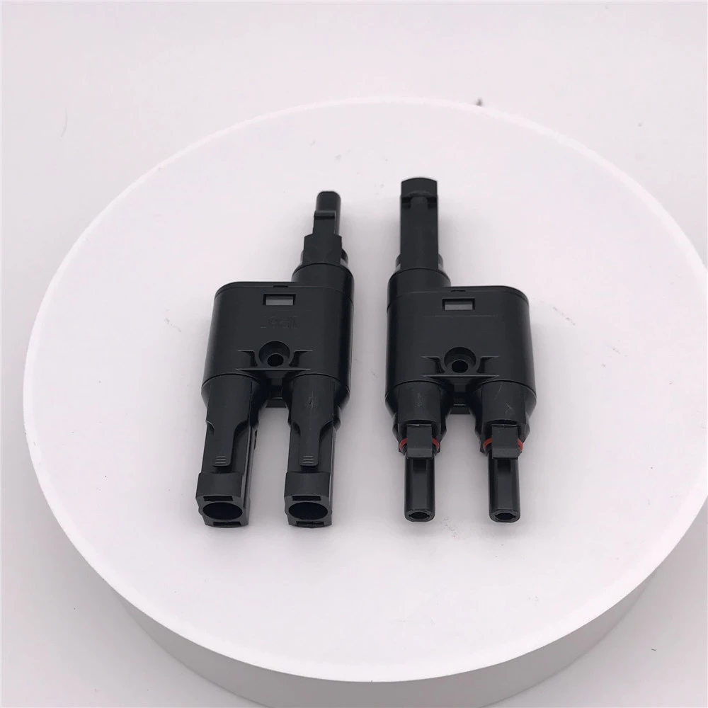 T Branch PV Waterproof Connector H4 Solar Connector Solar Cable Connector With TUV