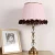 Import Table Lighting Home Decor Nightstand Table Lamp European Style Crystal Lights Bedroom Lamp Beautiful Pink Lamp from China