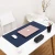 Import Table Mat  Custom Logo Pu Leather Rubber Mouse Pad Dual Sided Desk Pad Leather Desk Mouse Pad from China