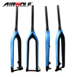 Tapered bicycle fork toray t800 carbon fork 3K or UD weave 485mm blade length carbon fork mtb