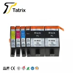 Tatrix 902 902XL 906 906XL Premium Color Compatible Printer Inkjet Ink Cartridge for HP OfficeJet Pro 6968 6970