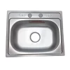 The best home kitchen sink countertop 201 stainless steel single basin
