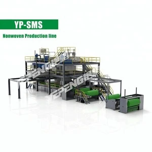 The best selling YP-PP-SMS meltblown spunbond nonwoven fabric embossing machine for nonwoven bag machine