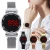 Import The new fashion touch screen digital color LED disc with diamond Milan electronic quartz watch from China