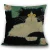 Import The new hand-drawn cartoon cat hold pillow case black and white Home decoration Linen sofa cushion cover Amazon hot style from China