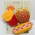 Import Thinkerpet Puppy mini food pet toy french fries burger hot dog interactive dog squeak toy from China