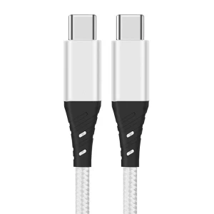 thunderbolt 3 cable active compatible nylon braided usb 3.2 cable 10Gbps usb 3.1 c to usb c with PD 100W fast charging