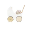 Toddler Wooden Push Cart Kids Wood Toy Shopping Cart Trolley Toy for Kids