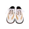 Top quality Bowling supplies New high-quality white gold special bowling shoes customized logo
