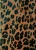 Import Top Quality Italian Leather Leopard Brown Half Hide Hair on Cow Leather from Italy