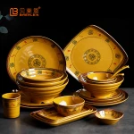 Top sale  melamine tableware plate dish serving new restaurant plates and bowls