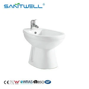 Top Solid Quality Floor Mounted Ceramic Toilet  Refined Korean Bidet with Professional Certificate for Bathroom Use