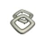 Import Trade assurance zinc alloy metal press square eyelets for shoes and garments and bags from China