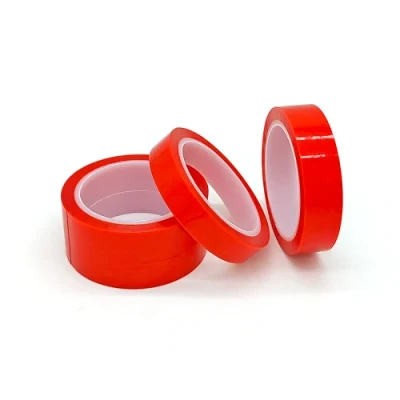 Transparent Heat Resistant Adhesive Polyester Solvent Side Clear Pet Double Sided Tape