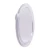 Transparent Spraying Color Oil Inside Single Side Portable 10X Magnifying Mirror With Suction Cup 3Pcs