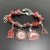 Triangle Charm Delta Sigma Theta Bead Bracelet / DIY Rhinestone DST Bangle Bracelet / Classic Bead Bracelet Jewelry