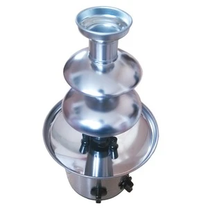 Triple Tiers Chocolate Fountain for Home Use