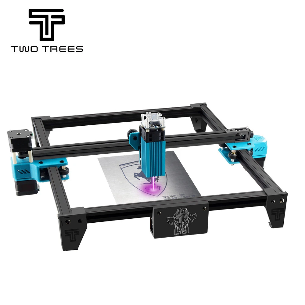 Twotrees TOTEM S 40W Frame DIY Compressed Spot LD+FAC+C-Lens Fast High Precision Laser Cut Engraver CNC Laser Engraving Machine