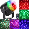U`King stage light Hot Sales Remote Sound Control LED RGB Party Light Crystal Magic Ball Disco lights