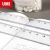 Import UMI Stationery School and Office 40X 3cm Transparent Plastic Ruler from China