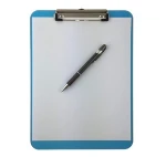 Unionpromo high quality transparent color plastic clipboard