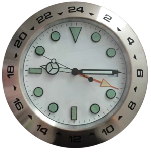 unique clocks with a watch face shape
