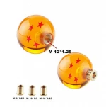 Universal Acrylic Dragon Ball Gear Shift Knob seven star Gear Knob Universal for Auto Car use