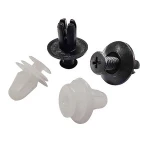 Universal Black Automobile Plastic Lengthened Fender Expansion Screw Clamp Screw Rivet Retaining Clip Fastener Auto Accessories