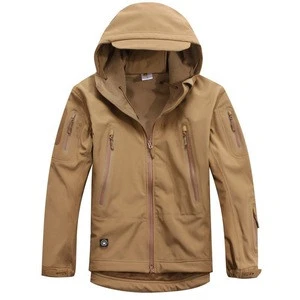 Upgrade Version Sand Color Jacket TAD Soft Shell of the Skin of the Shark Skin Jacket