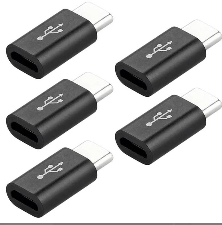USB Type-C male to micro usb adapter 5p