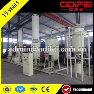 Used Engine Oil Recycling Machine Oil Refinery Equipment