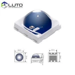 UV curing for nail LED SMD5050 365-405NM 1w high power led diode