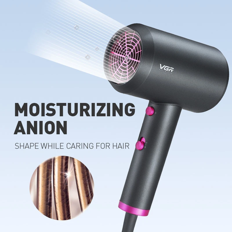 V400 Amazon hotsale new Hair Dryer Styling Tools new home powerful professional hammer ion salon hair dryer